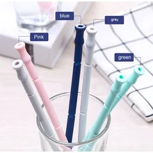 Многоразовые силиконовые соломинки портативный складной питьевой соломинки с чехол для переноски щетка для чистки DIN889