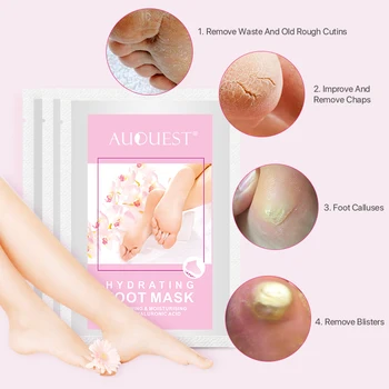 

AUQUEST Exfoliating Foot Mask Skin Peeling Foot Patch Dead Skin Heels Foot Peeling Mask Skin Care