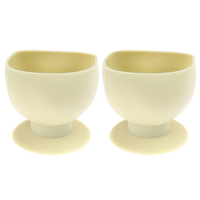 2pcs Cup type door knob Dust covers Round Rubber Wall Protector Door Handle Bumper Guard Stopper Baby Safety Supplies Crash Pad GN