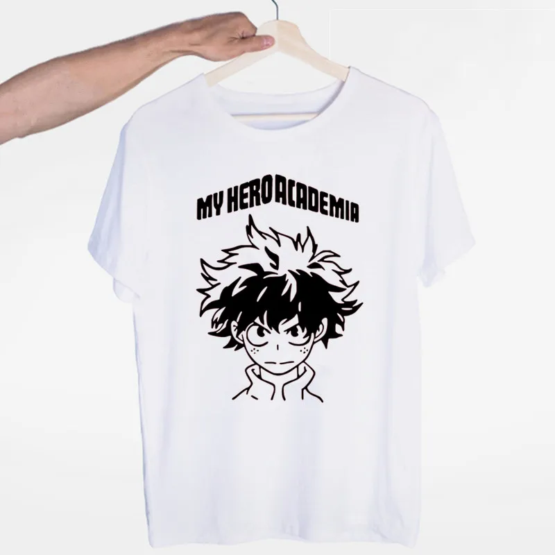 Мужская/женская футболка с принтом My Hero Academia Повседневная японским Аниме Boku No