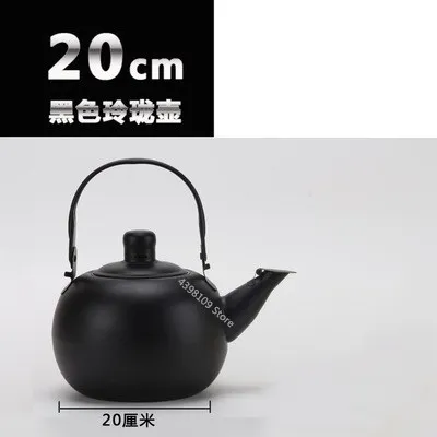 Толстый чайник из нержавеющей стали чайный набор кофейник чайник с фильтром Отель Ресторан домашний чайник для индукционной плиты 1/1,2/л - Цвет: 1pcs-1.6L