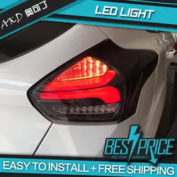 AKD Автомобильный свет Стайлинг для Ford Focus Hatch-back задние фонари 2015-2018 светодиодный задний фонарь DRL тормозной парк сигнальный светодиод