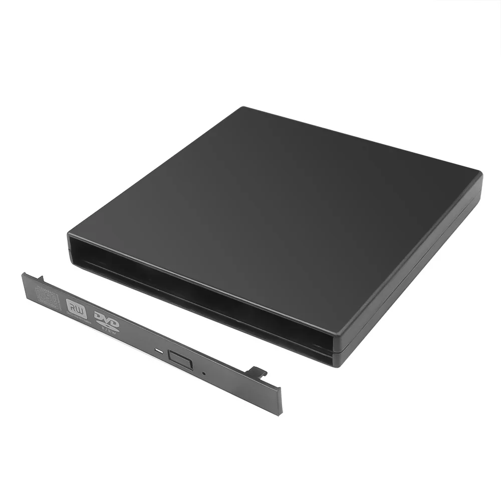 Kebidumei портативный USB 2 0 DVD CD Rom корпус SATA IDE привода 12 7 мм тонкий для ноутбука