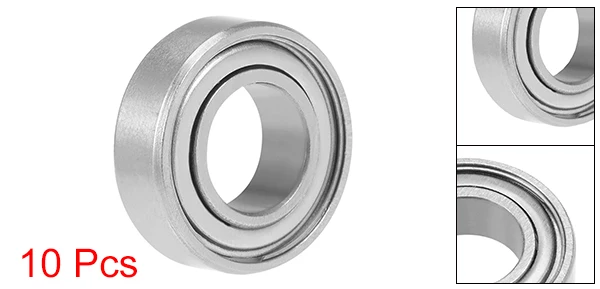 uxcell 1-20pcs 6mm I.D. Miniature Ball Bearings 6x19x6mm 8x16x5mm 6x19x6mm 6x22x7mm 606z 626z 636z 696z
