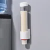 Disposable Paper Cups Dispenser Plastic Cup Holder for Water Dispenser Wall Mounted Automatic Cup Storage Rack Cups Container ► Photo 3/6