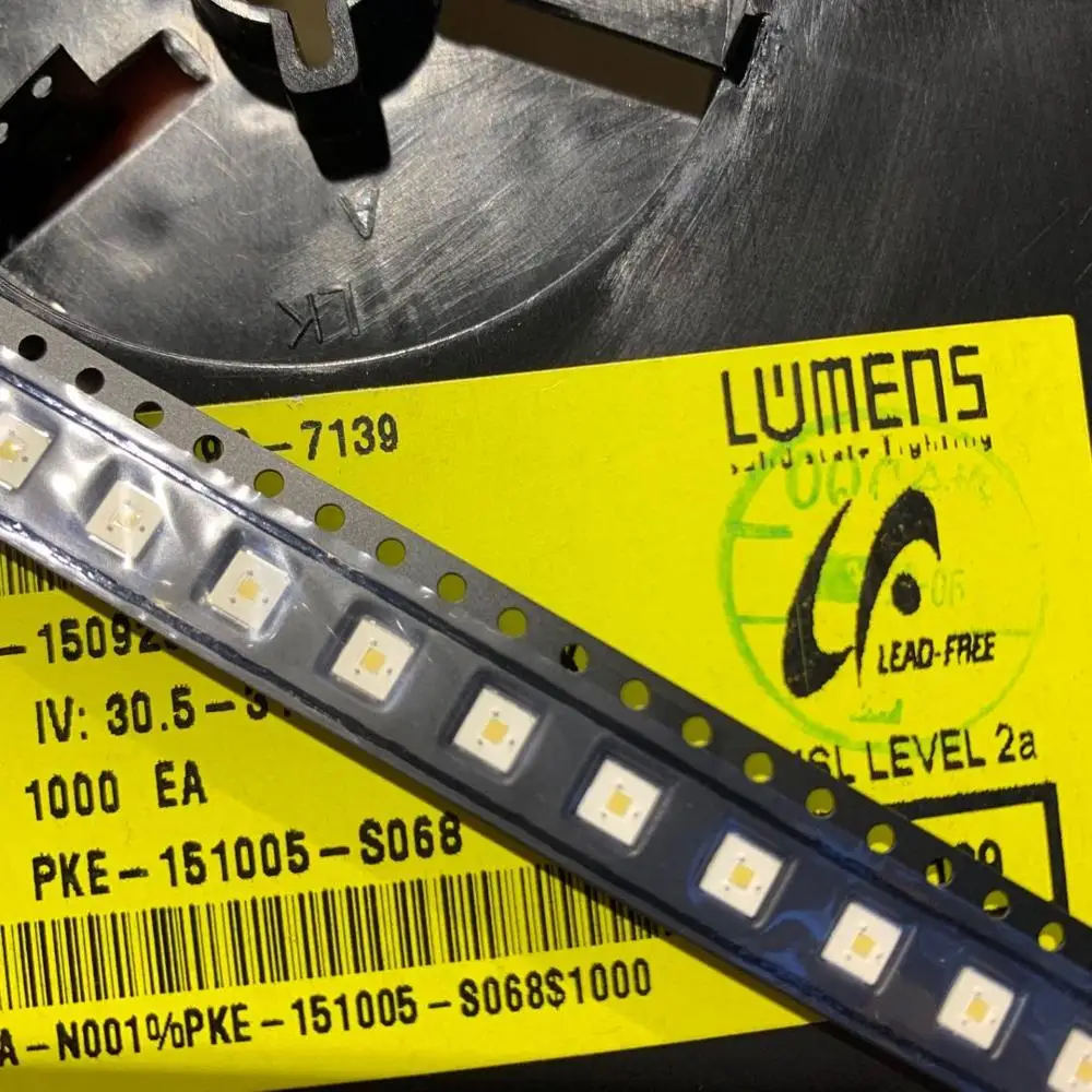 50-1000pcsLUMENS LED Backlight 1W 3V 3535 3537 Cool white LCD Backlight for TV TV Application A137CECEBP18A-7034