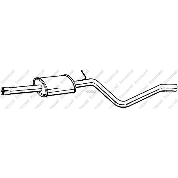 Резонатор Renault Logan 1.4/1.6 Bosal 284555 Bosal арт. 284555