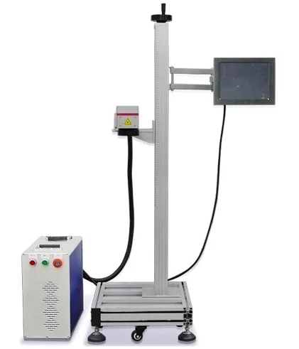 Лучшее качество Wuhan BCXlaser 30 Вт лазерная Летающая онлайн волоконная лазерная маркировочная машина для продажи