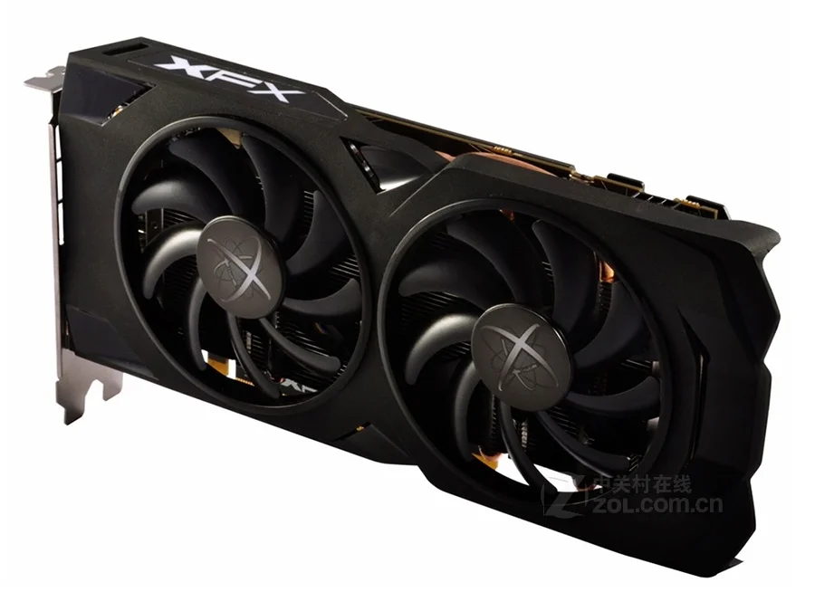 XFX RX 480 4 Гб видеокарты RX480 4 Гб 256Bit GDDR5 видеокарты для AMD RX 400 серии VGA карты RX480-4GB HDMI 7000MH б/у