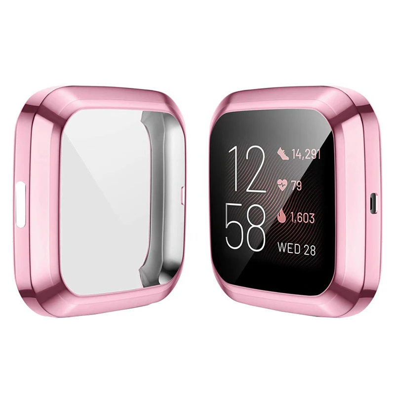  Protective cover for Fitbit versa 2 smart watch case full edged protector anti shock with screen fi - 4000268759788