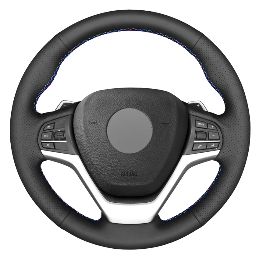 Черный чехол из натуральной кожи для BMW X5 F15 2014-2018 M F85 X6 F16 F86 2015-2019 | Автомобили и