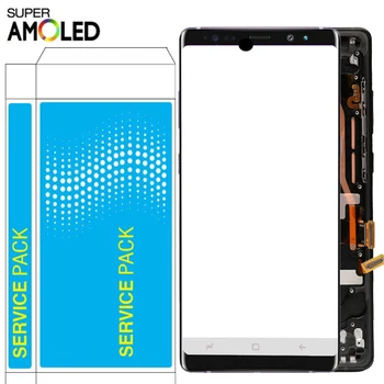

Original Super Amoled LCD For Samsung Galaxy Note 8 LCD With Frame Black Dot Screen Note 8 SM-N950F Display Screen Digitizer