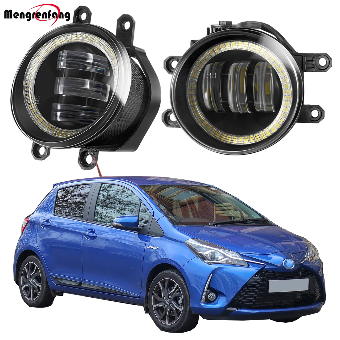 2 X противотумансветильник в сборе для Toyota Yaris (_ P13 _) хэтчбек 2010-2019 30 Вт
