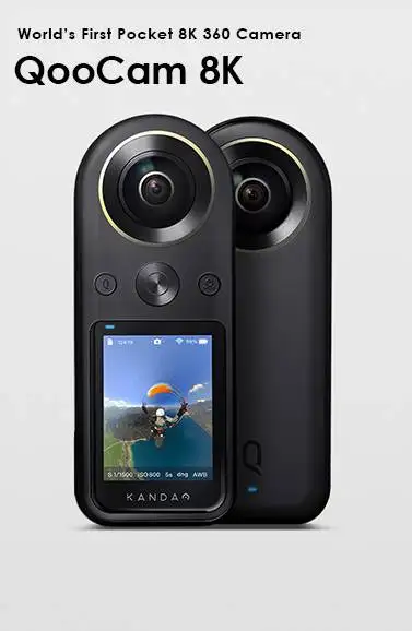 Kandao QooCam8K первая в мире Карманная камера qoocam 8K 360|Видеокамеры 360 °| |