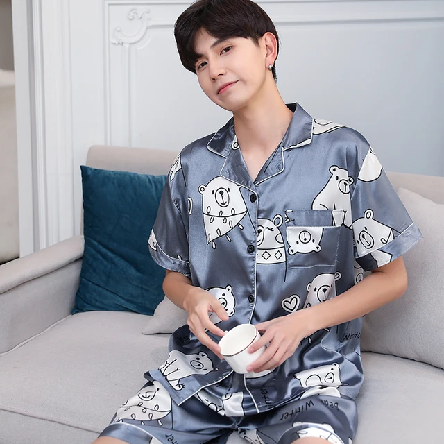 Мужская пижама с шортами 3