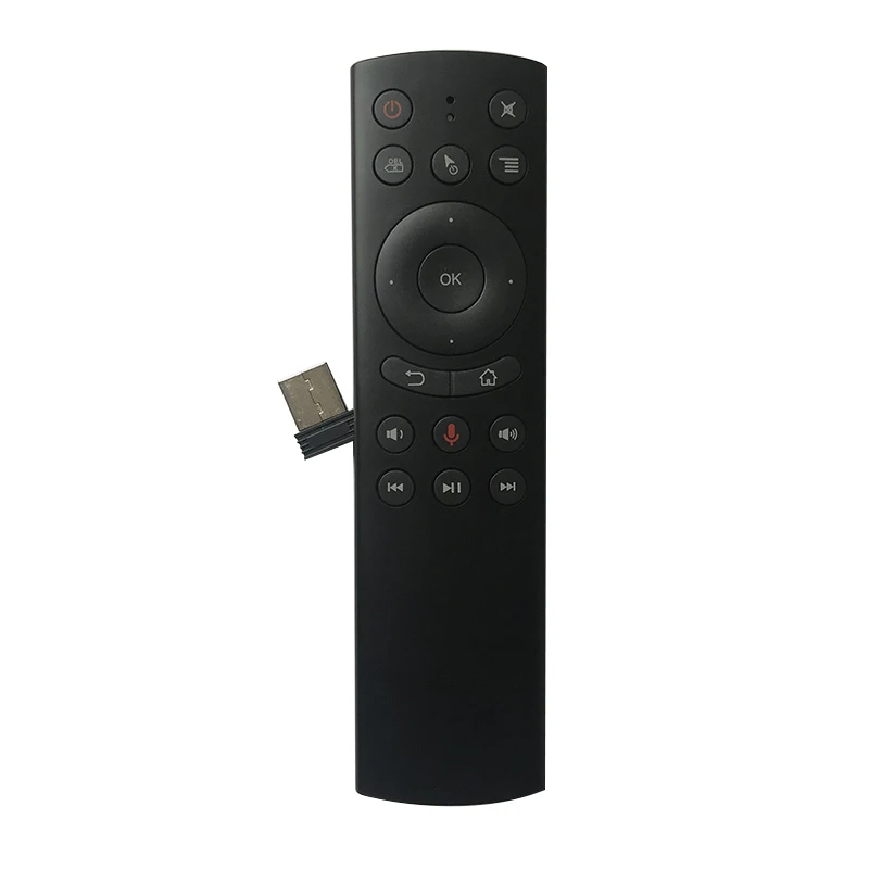 

Universal 2.4G Wireless Fly Air Mouse Gyro Voice Learning IR Remote Control l Sensing Mini Keyboard For PC Android TV Box