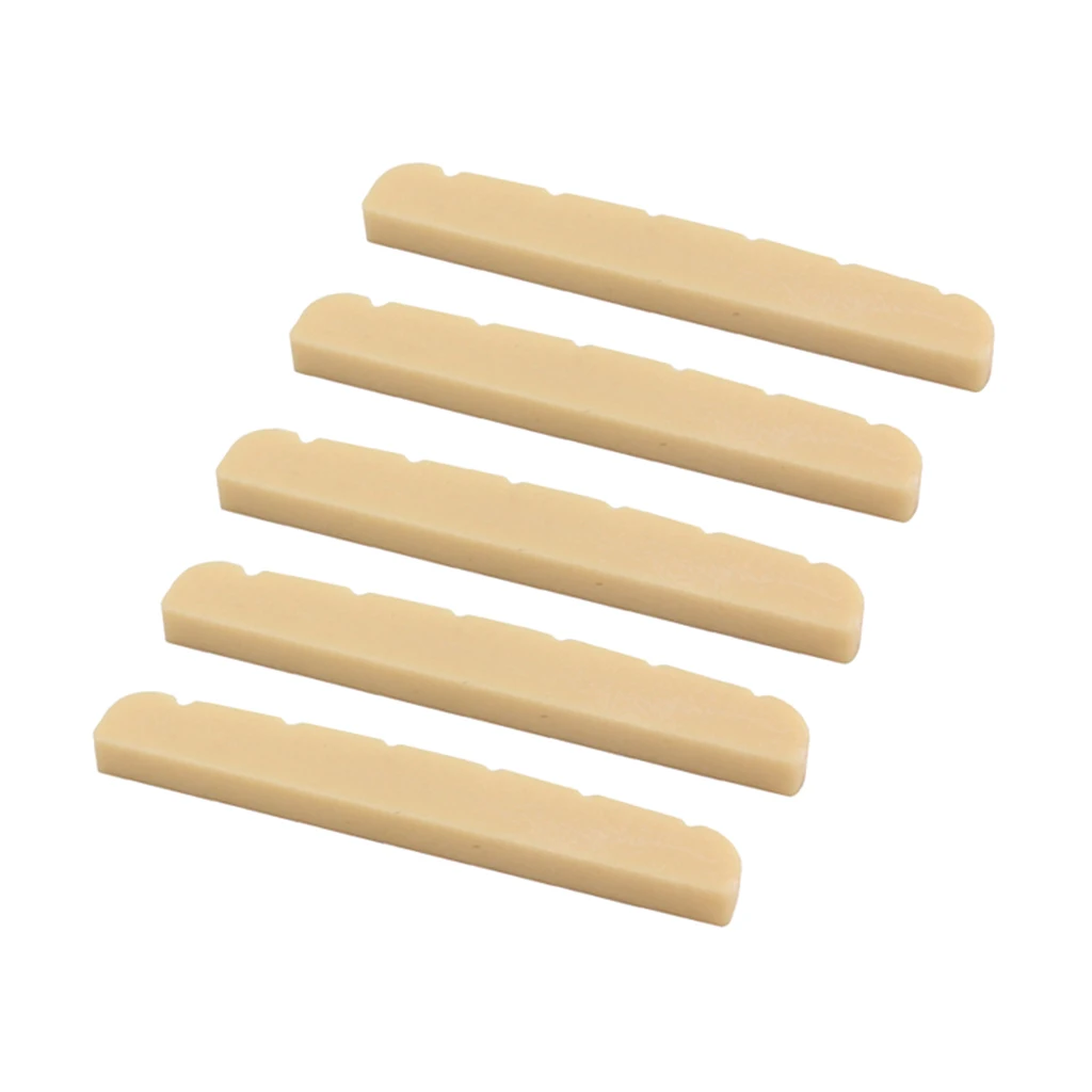 5pcs 6 String Electric Guitar Nut Saddle for ST TL Guitar Replacement Accs