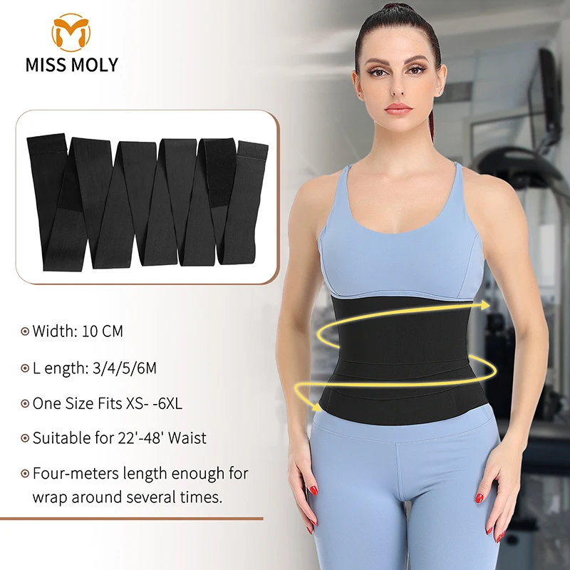 shapewear for women Snatch Me Up Bandage Wrap Waist Trainer Shaperwear Belt Women Slimming Tummy Belt Corset Top Stretch Bands Cincher Body Shaper full body shaper