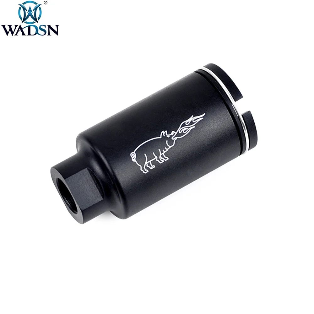 

WADSN NOV M4 Mini Version Thread Size 14mm Anti-Clockwise Thread Aluminum 4 Size Scope Airsoft Gun Accessories