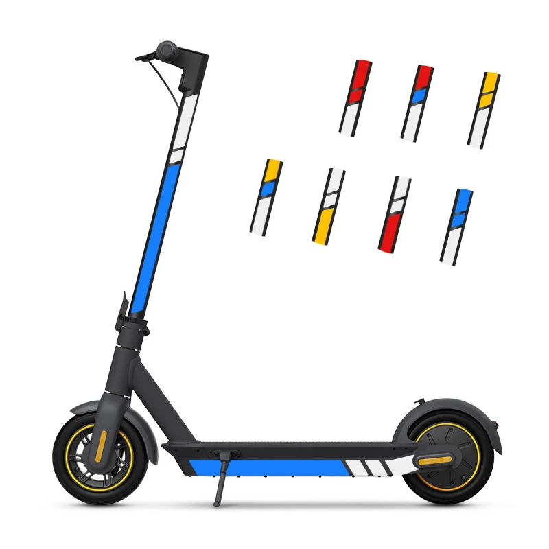

8 Models PVC Reflective Stickers Set Reflector for Xiaomi MaxG30 Ninebot Electric Scooter hot selling Stickers