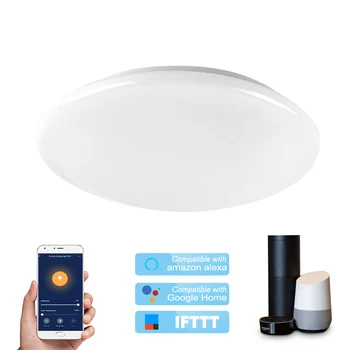

Smart WIFI Ceiling Light 48W Dimmable LEDs Cloud Intelligence APP Remote Control Timing Function Stepless Adjusted Lighting