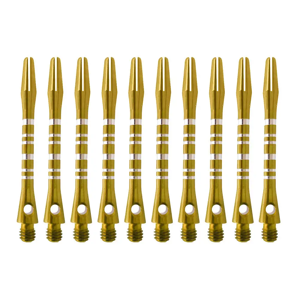 10pcs Universal Aluminium Alloy Dart Shafts Darts Accessories Metal