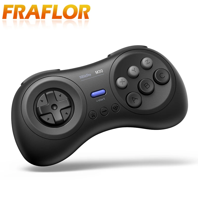 8BitDo   е Ʈѷ, ٵ ġ PC MAC  ӿ,  ׽ý ް ̺ ŸϿ, M30, 2.4G