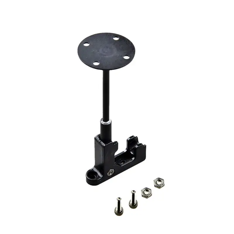 Black Plastic GPS Antenna Mount Stand Foldable Seat Base Folding Bracket Holder for DIY QAV 250 Quadcopter Drone Accessories