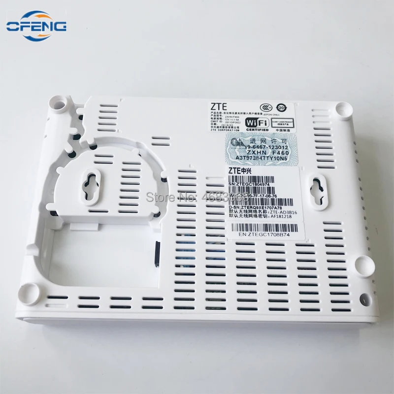 20pcs brand New ZTE F460 5.0 ONU EPON ONT Modem
