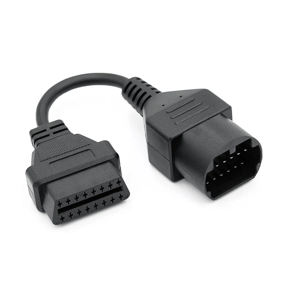 Высокое качество для Mazda 17Pin до 16Pin OBD2 OBD II кабель диагностический инструмент Соединительный кабель для Mazda 17 pin Соединительный адаптер