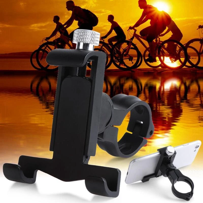 

Bicycle Phone holder Reliable Mount Universal MTB Mobile Cell GPS Aluminum Motorcycle Holder on Road bike Moto Handlebar