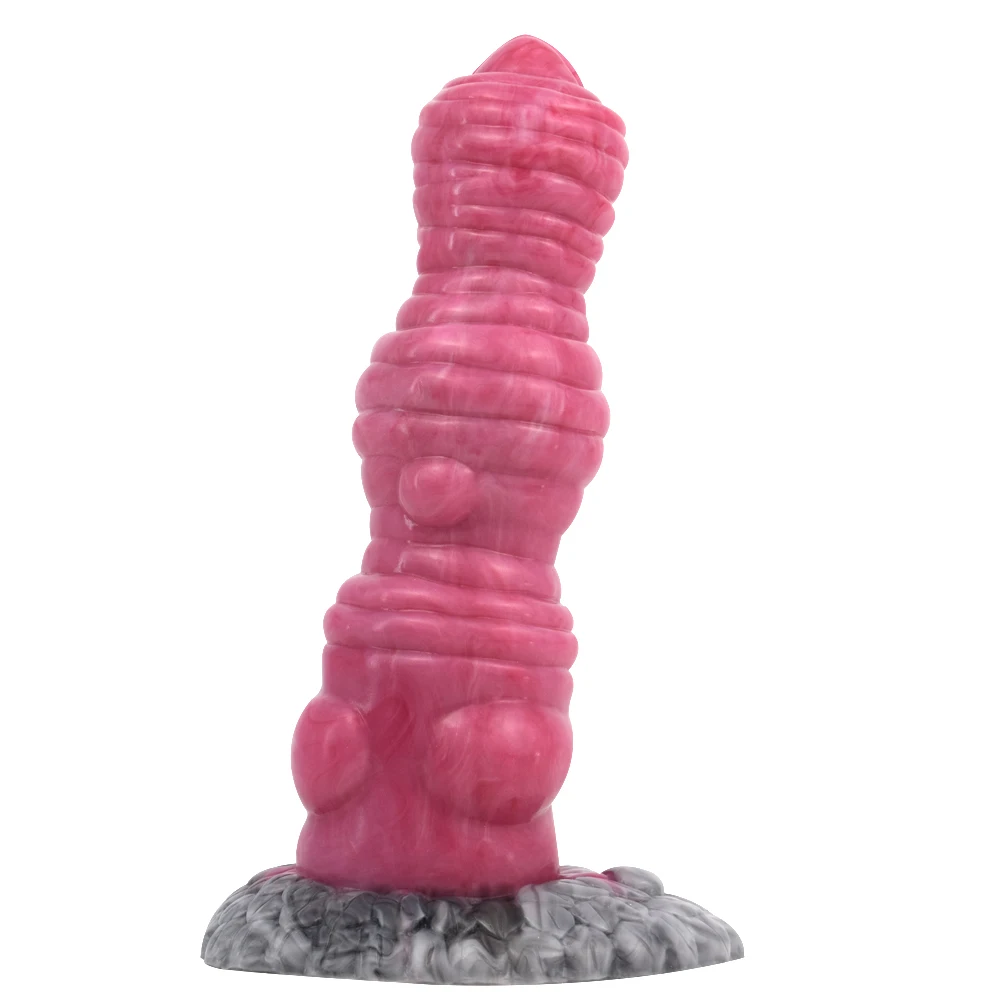 NNSX New Ejaculation Dildo Hurricane Kont Jellyfish Color Silicone With Suction Cup Masturbatory Adult Games S_voghion.com