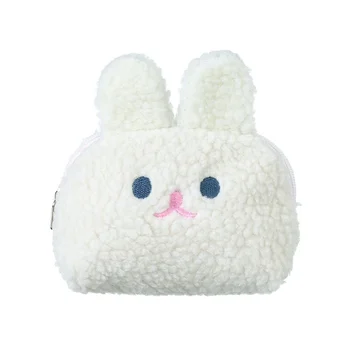 

Baby Hats Coin Purse Children Baby Plush Cute Cartoon Bunny Wallets Toy Bags With Zipper New Hot