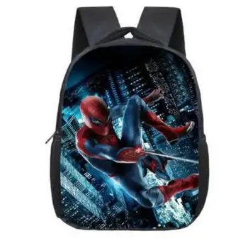 

Disney Super Hero Spider Man School Backpacks Kindergarten Book Bag Casual Children School Bags Mochila Infantil