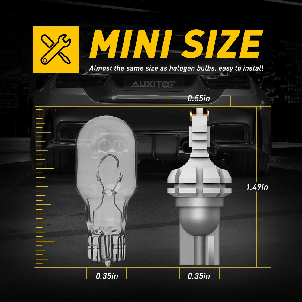  LED  ĵ   LED 921,  , 극ũ ,  , 6500K ȭƮ, T16 W16W T15, 2 