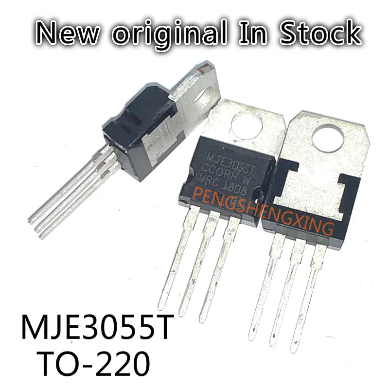 10 шт./лот MJE3055T MJE3055 3055T NPN силовой транзистор TO-220 новый оригинальный точечный