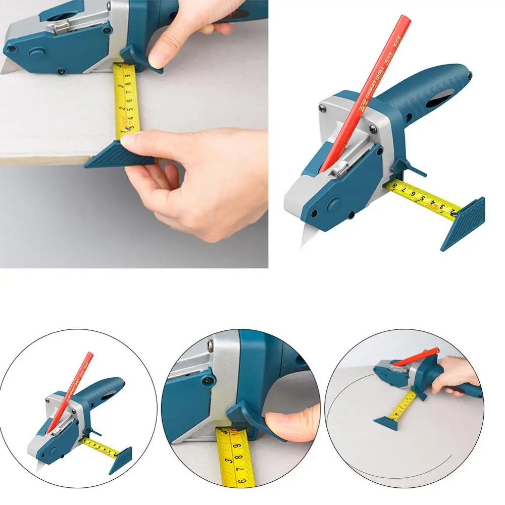 

New Gypsum Board Cutting tool Drywall Cutting Artifact Tools with Scale tools Woodworking Scribe Woodworking Cutting Board Tool