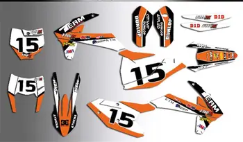 

TEAM GRAPHICS BACKGROUNDS DECALS STICKERS FOR KTM EXC EXCF XCW 2017 2018 2019 SX SXF XC XCF 2016 2017 2018