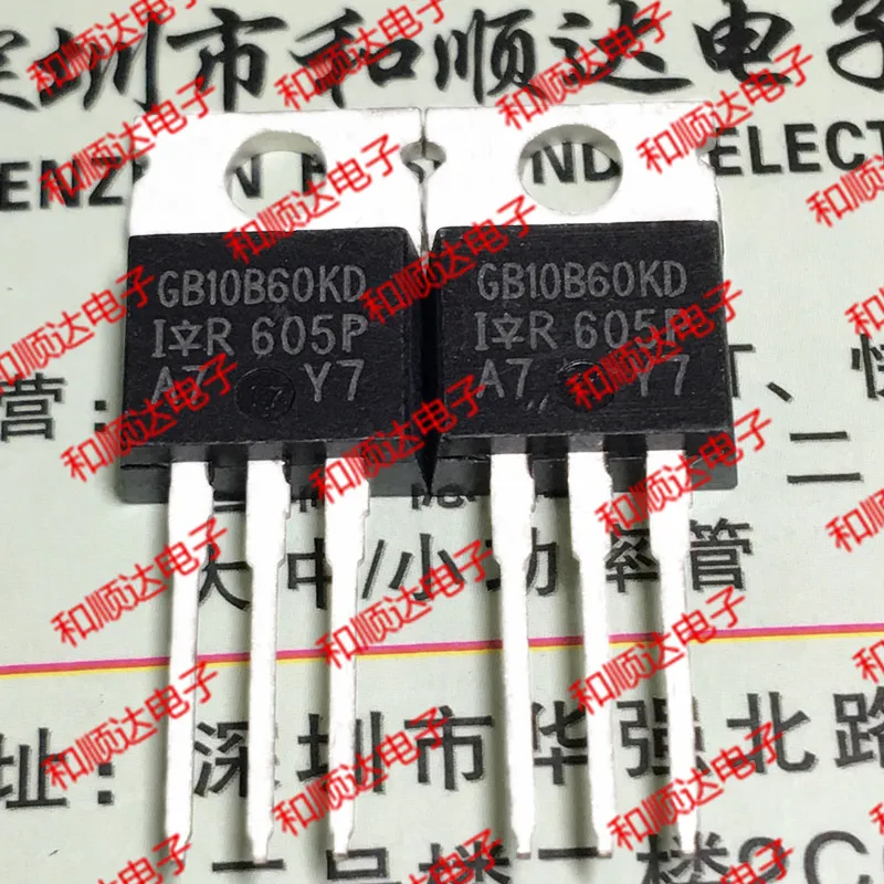 5 шт./IRGB10B60KD-220 600V 12A