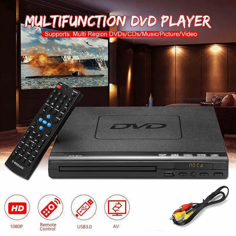 Home HD DVD Player Multimedia Digital TV Support USB DVD video/ DVD+RW CD Audio/VCD/SVCD JEPG/MP3/WMA/Disc Home Theatre System - ANKUX Tech Co., Ltd