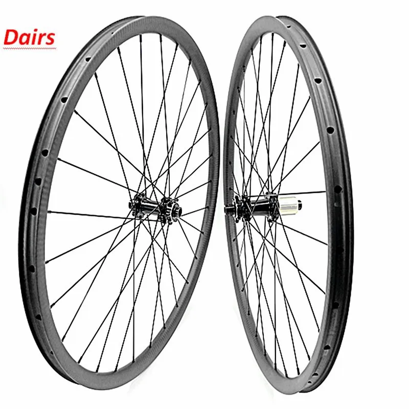 Карбоновые mtb колеса 27 5 er 35x25 мм 650B wheelset boost Bitex BX402 MTB велосипедные 1420 спицы