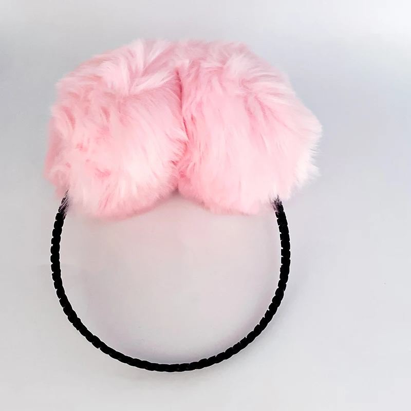 Bonnet-cagoule,Protège-oreilles en vraie fourrure de lapin Rex, 2022