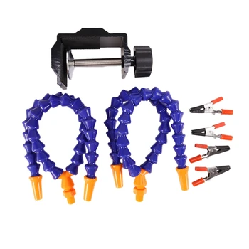 

FUNN-Multi Soldering Helping Hand Third Hand Tool with 4PCS Flexible Arms Soldering Station Holder for PCB Welding Repair