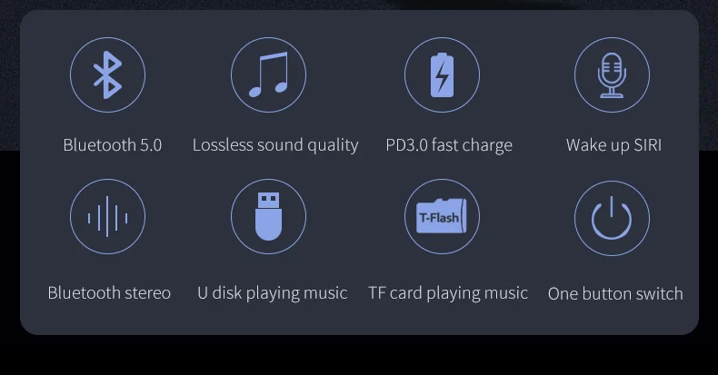 Bluetooth 5,0, автомобильный fm-передатчик, двойной USB, быстрое зарядное устройство, поддержка громкой связи, u-диск, TF карта, MP3 плеер, громкая связь, Bluetooth, автомобильный комплект