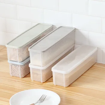 

Japanese Style Noodles Freshness Box Noodles Pasta Sealed Jar Fruit Plastic Storage Box Kitchen Refrigerator Storage Box
