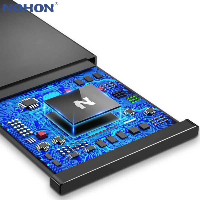 NOHON батарея для Apple iPhone 5S 6 6S 7 X сменные батареи внутренний телефон Bateria iPhone6 iPhone7