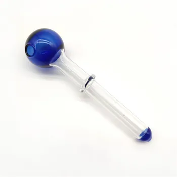 

New Portable Glass Pipe Water-washable Straight Pipe High Quality and Colorful Festival Gifts 2019