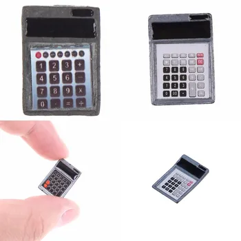 

Dollhouse Miniature Mini Calculator Model Doll Accessories Toy For 1:6 1:12 New Collectible Gift
