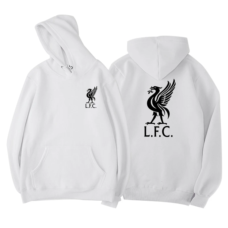 New Printed Cotton Liverpool Football Hoodie 2019 Fall Winter Fashion Style Hip Hop Casual Sweatshirt Street Clothing