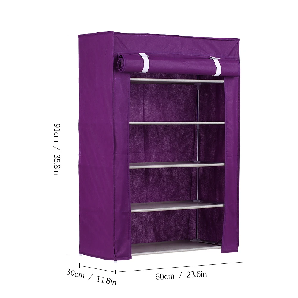 5 ярусная полка для обуви домашний стеллаж хранения Организатор 15 пар Органайзер